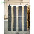 240W transparent flexible solar panel for sunroom